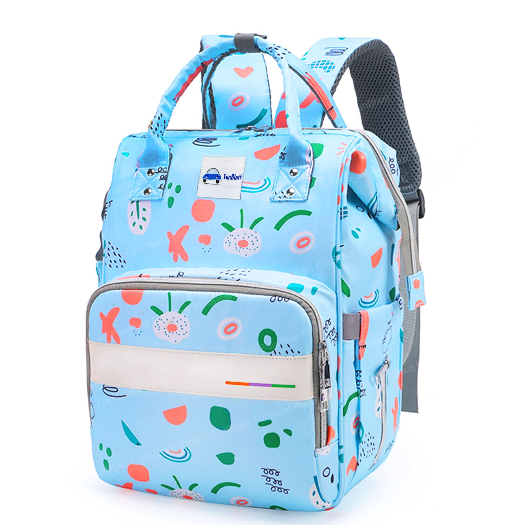 FunBlast Mother Bag, Travel Mommy Diaper Bag, Multi-Function Diaper Bag Backpack Large Capacity Diaper Bag, Stylish Baby’s Diaper Bags for Mothers with Multiple Pockets for Baby-image-16