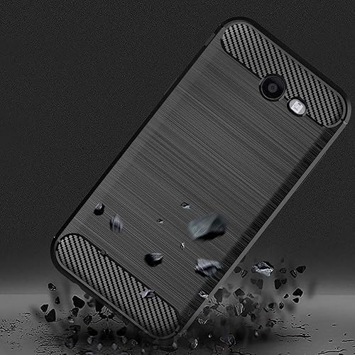 Miniatura 6 de Asuwish Funda de teléfono para Samsung Galaxy J7 Prime 2017 J 7 Skypro Sky Pro J7V V S727VL con protector de pantalla de vidrio templado y celda de