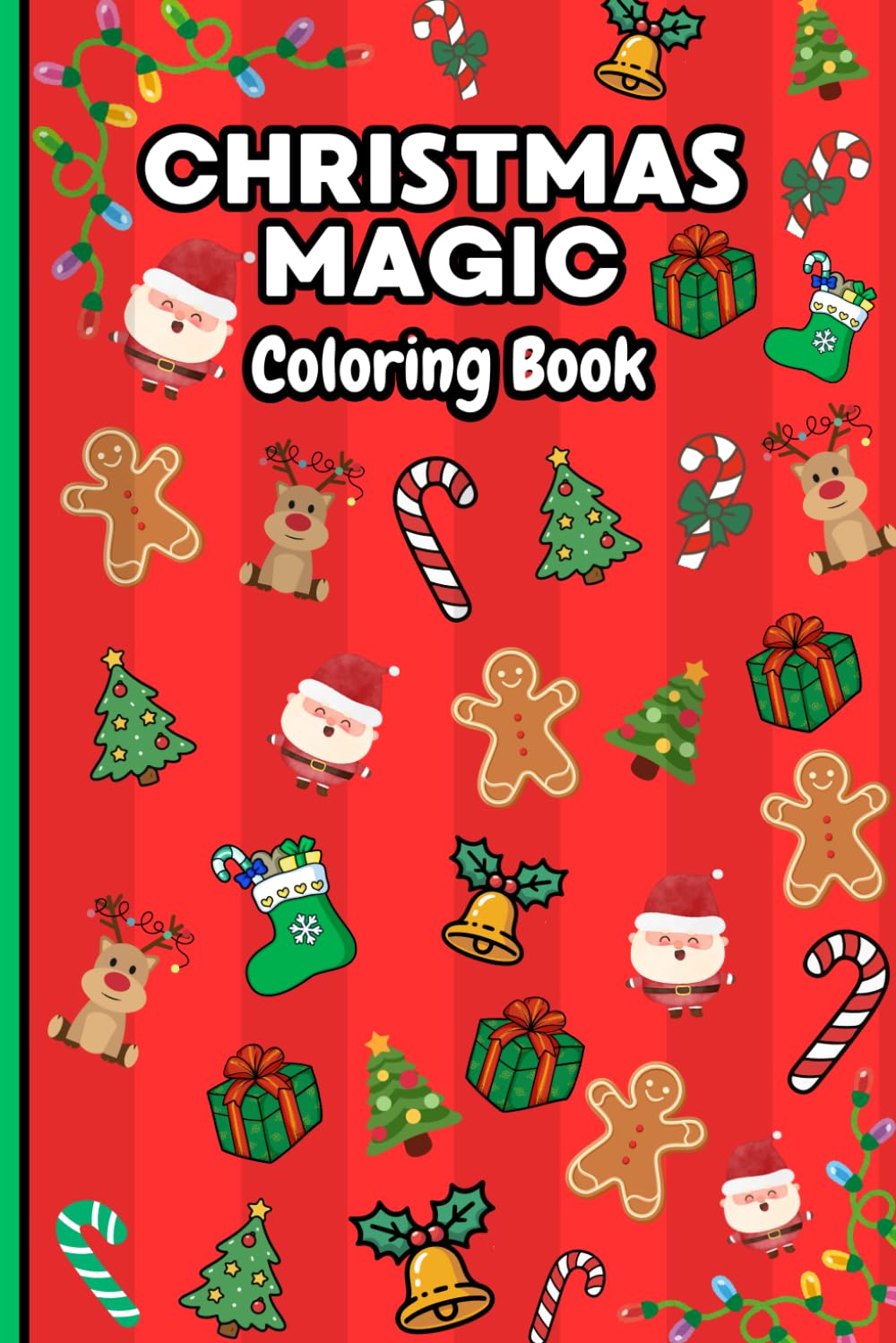 Christmas Magic: Simple & Cute Holiday Coloring Book