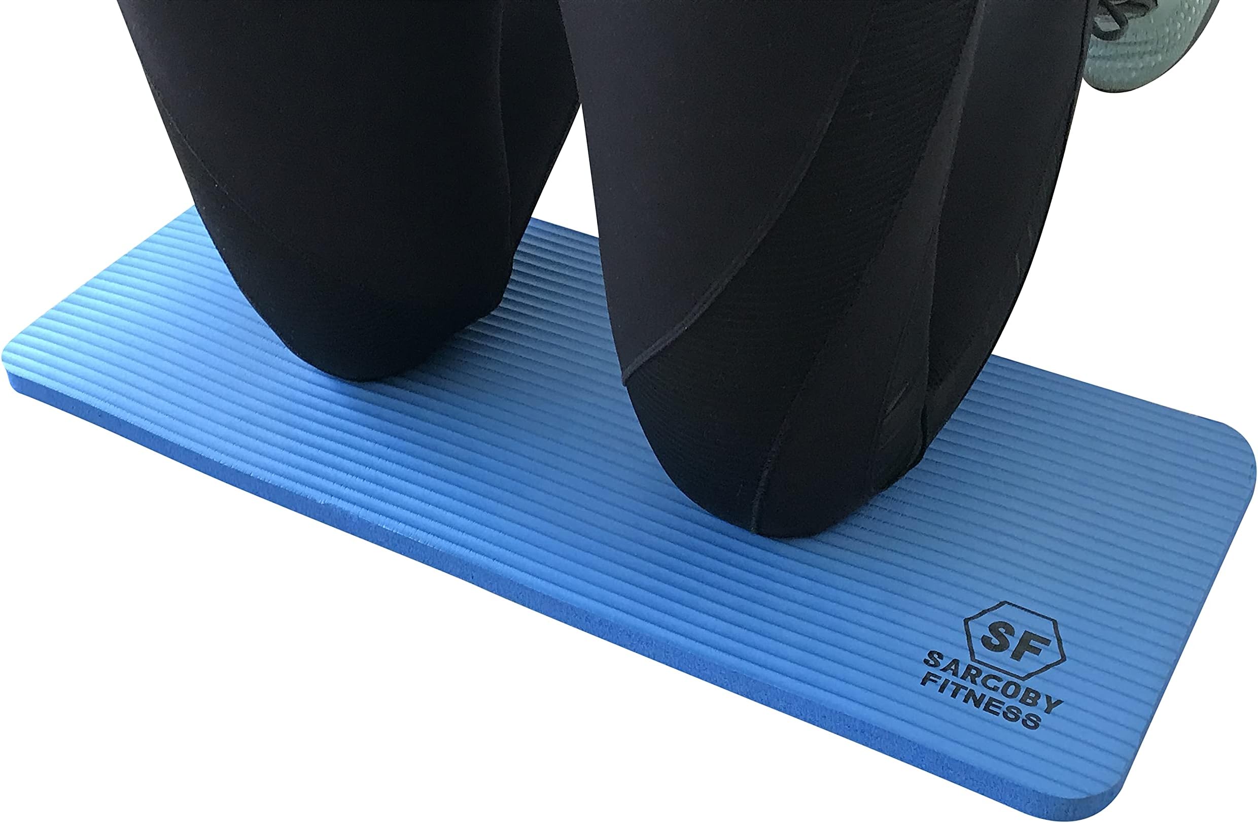 Yoga Knee Pad 15mm (0.6'') Thick to Provide Cushioning to Knees Elbows Forearms & Wrists Pilates Knee Pad