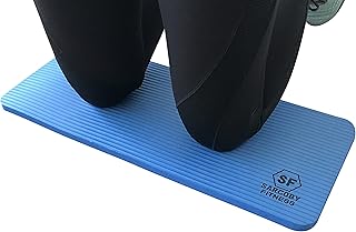 Sargoby Fitness Yoga Knee Pad 15mm (0.6”) Thick to Provide Cushioning Also use for Elbows Forearms & Wrists