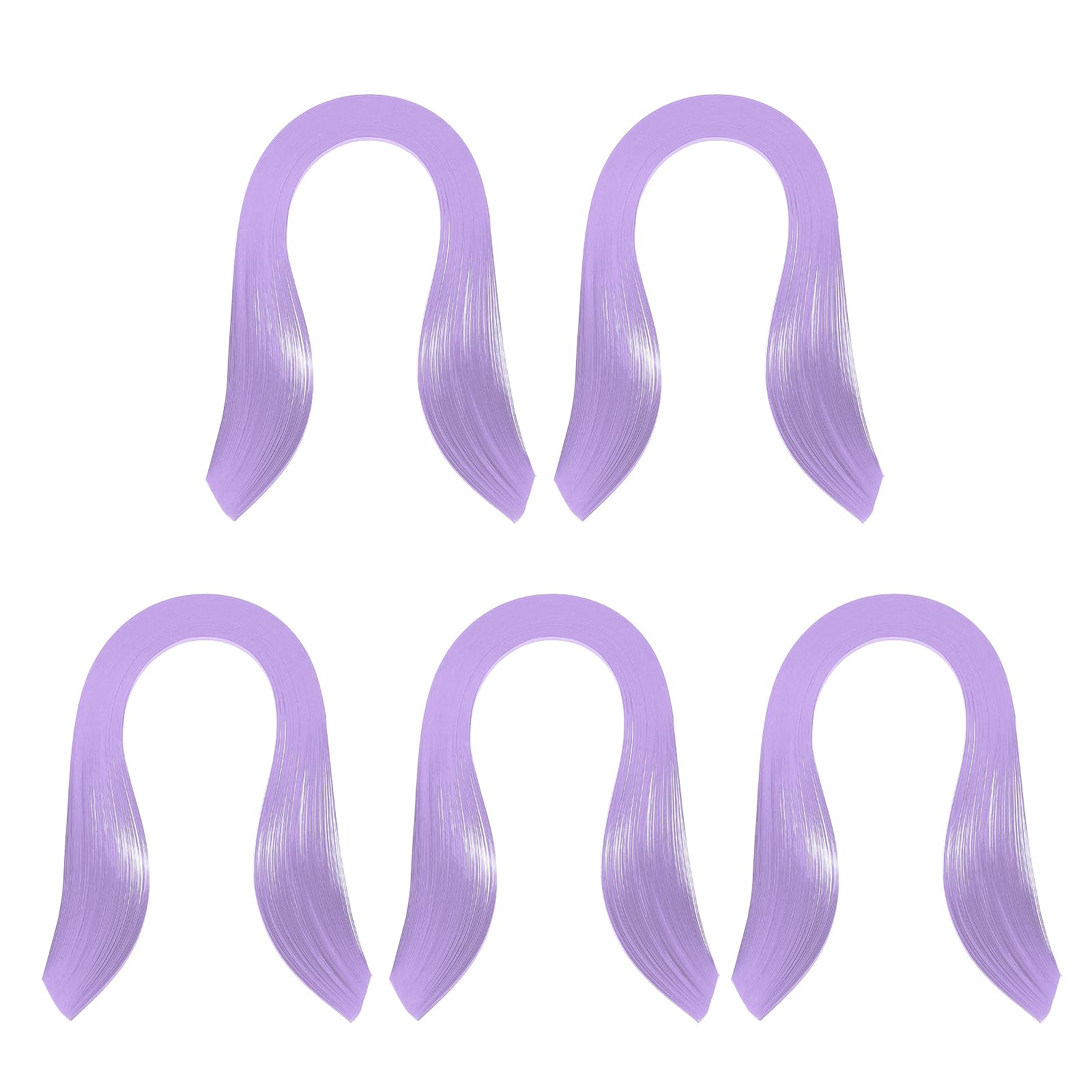 PATIKIL Quilling Strips Paper 600pcs 5mm 39cm Origami Paper Quilling Kits for Art DIY Hand Craft Christmas Light Purple