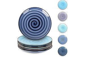 Selamica Ceramic Bread Plate Set of 6