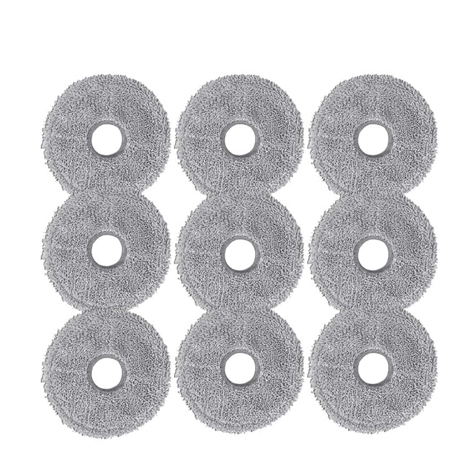 Kompatybilny z Xiaomi X20 Max / D109GL / X20 Pro / D102GL / Kompatybilny z Mijia Omni M30 / D102 Robot Vacuum Cleaner Części zamienne Mop Cloth Pad 9 szt.(9pcs)