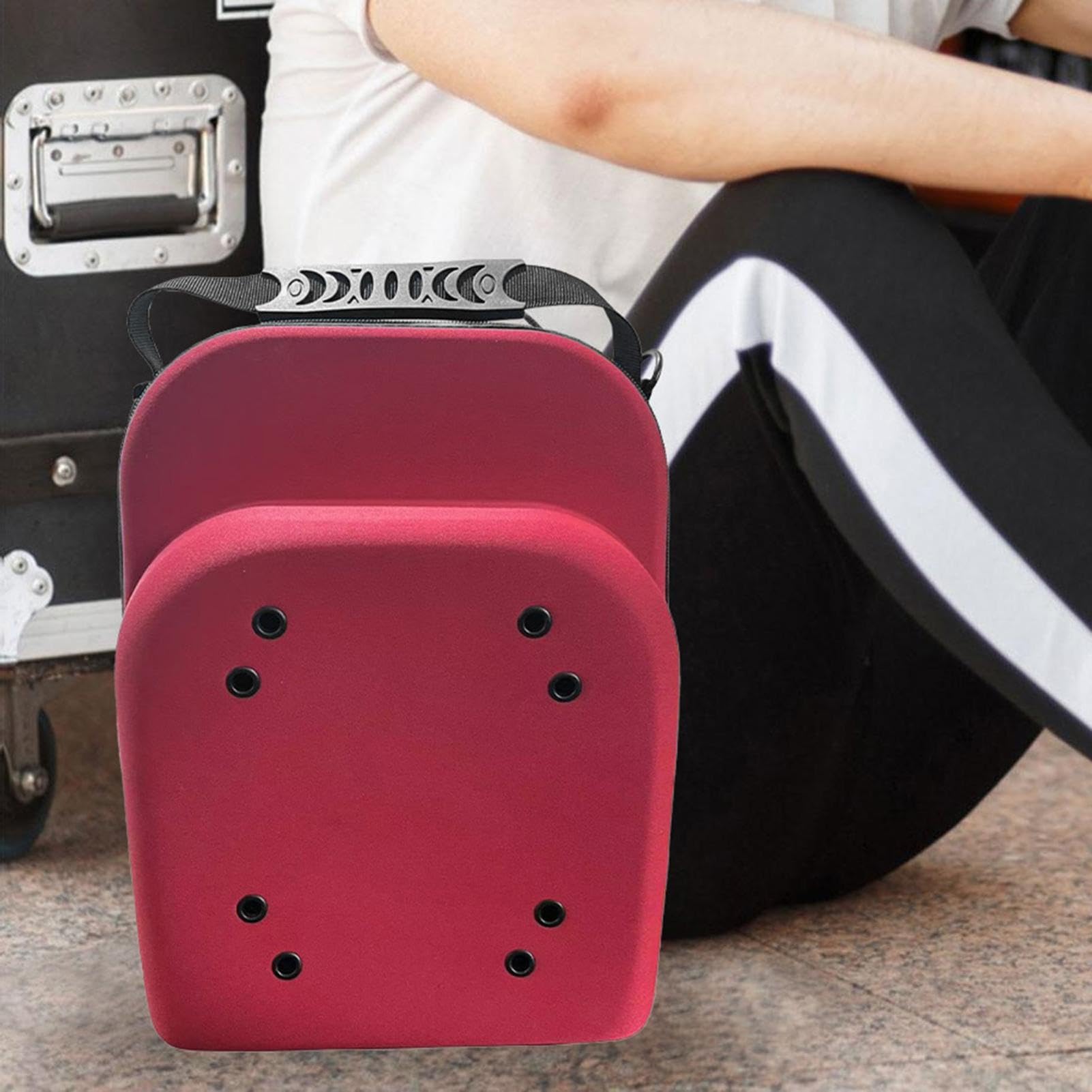 Estuche De Viaje Para Almacenamiento De Gorras,Organizador De Gorras De | Organizador Estuche para gorra de béisbol con as