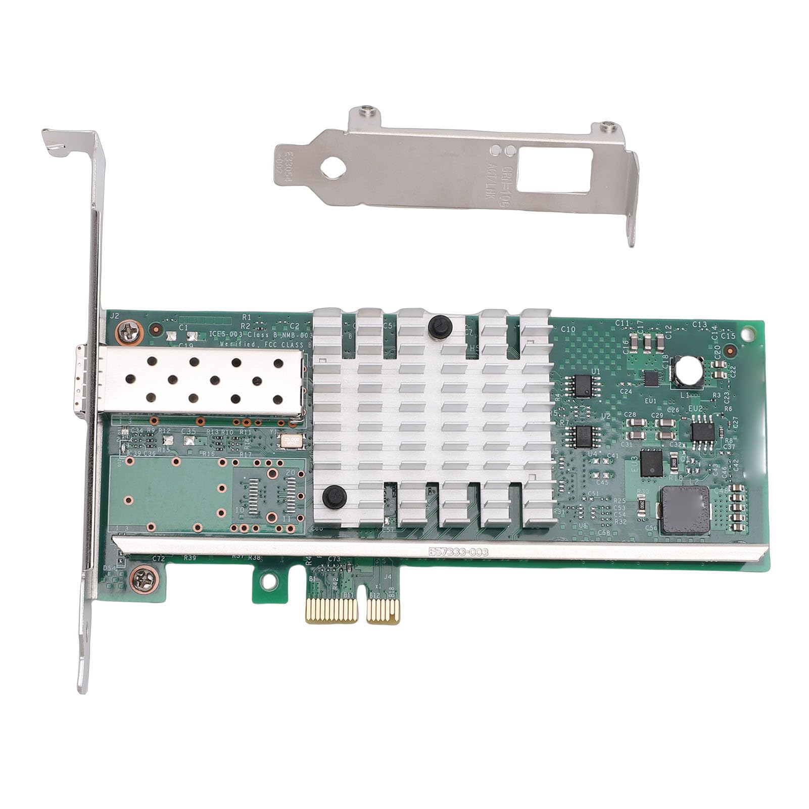 Adattatore Preciso per Scheda di Rete PCI E X1 da 10 GB per Chip 82599EN Efficiente Accelerazione Hardware per Sistemi Ideale per Aggiornamenti di Server Aziendali