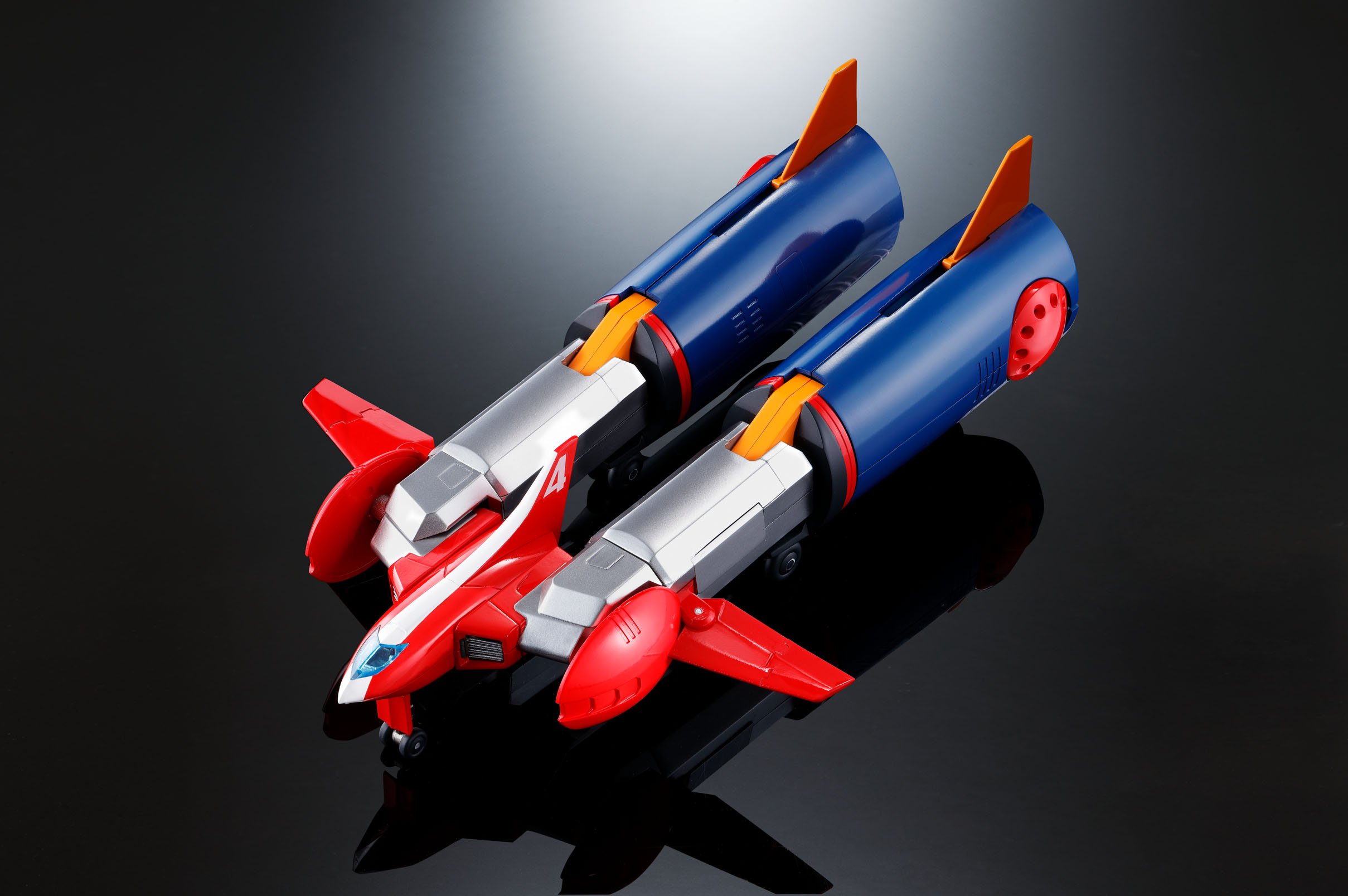 TAMASHII NATIONS Cho Denji Robo Combattler V, 35 cm