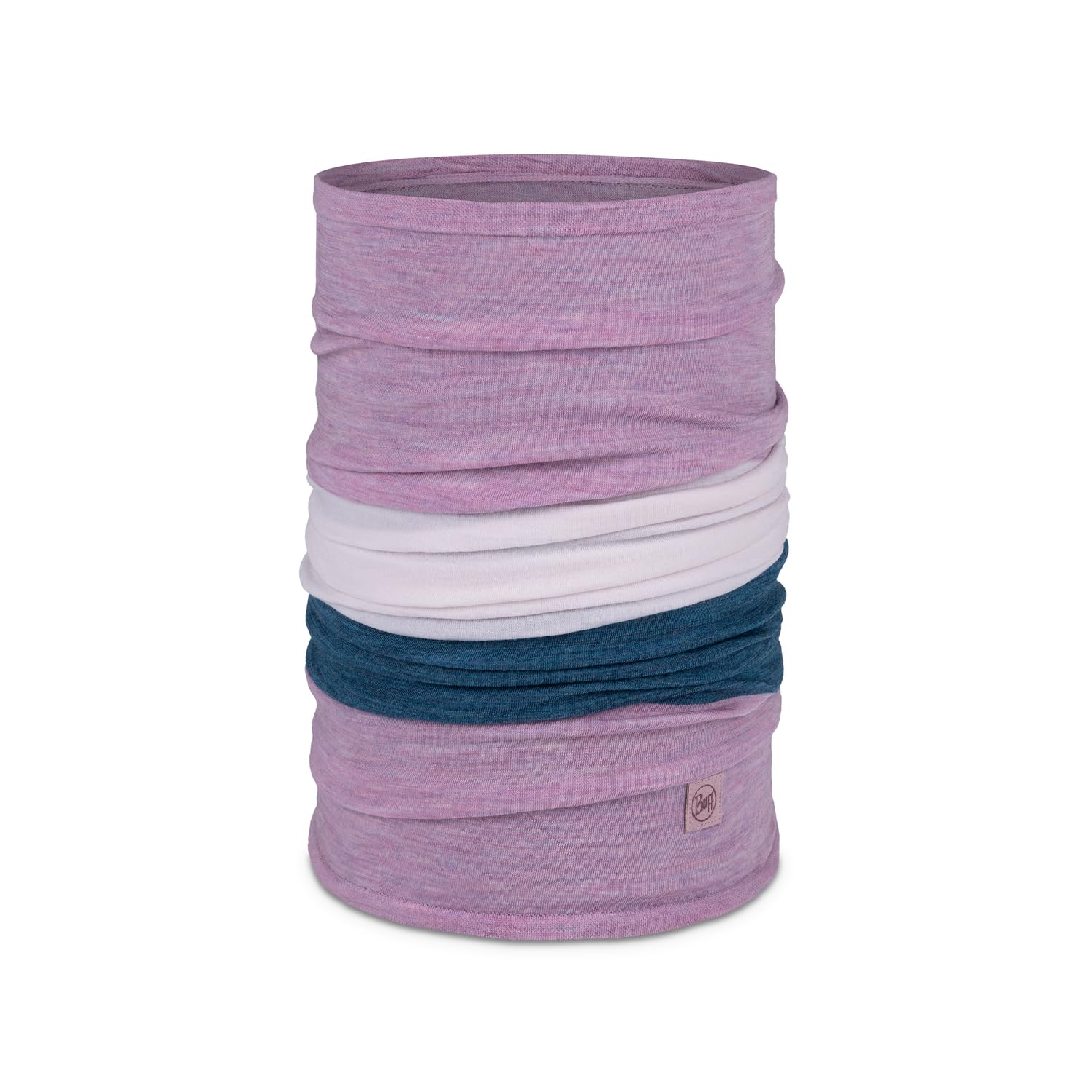 Buff®| Merino Move Neckwarmer Female Adult, Seamless, Elegance, Warm, Ecological, Comfortable, Fashion, Modern, Urban, Temperature Regulator, One Size, Pink