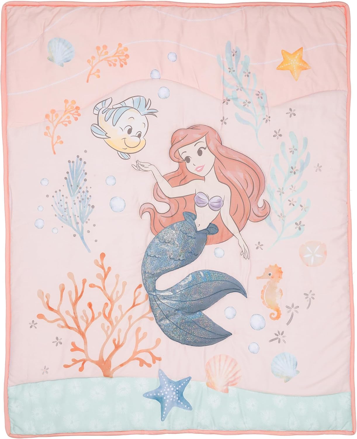 Bedtime Originals Disney Baby The Little Mermaid 3-Piece Baby Crib Bedding Set