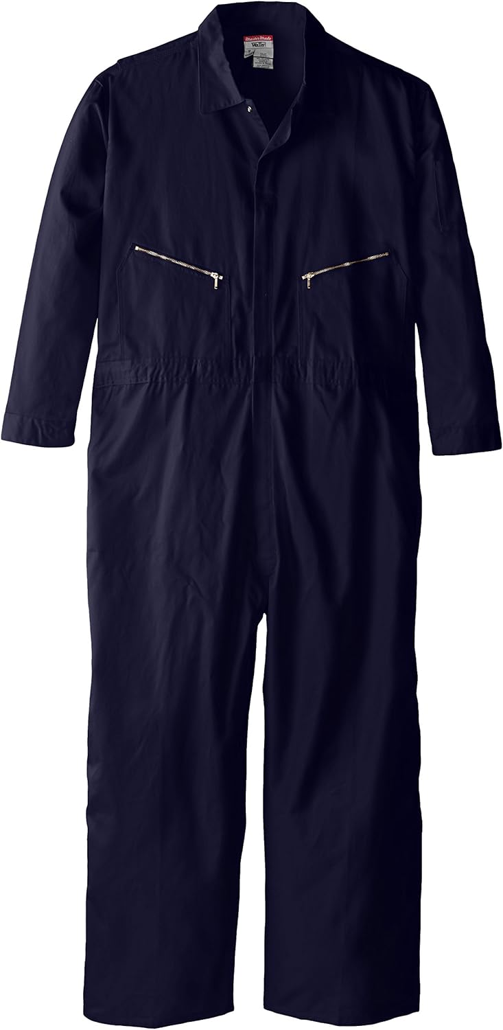 Walls Work Men's BigTall Long Sleeve Twill Coverall, Navy