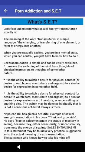 Porn Addiction and S.E.T