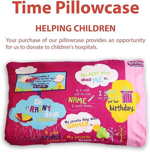 Miniatura 4 de playtime edventures - Funda de almohada rosa de cuentos  Juega, aprende y duerme  Súper divertida para niños y adolescentes  Más de 20 mensajes