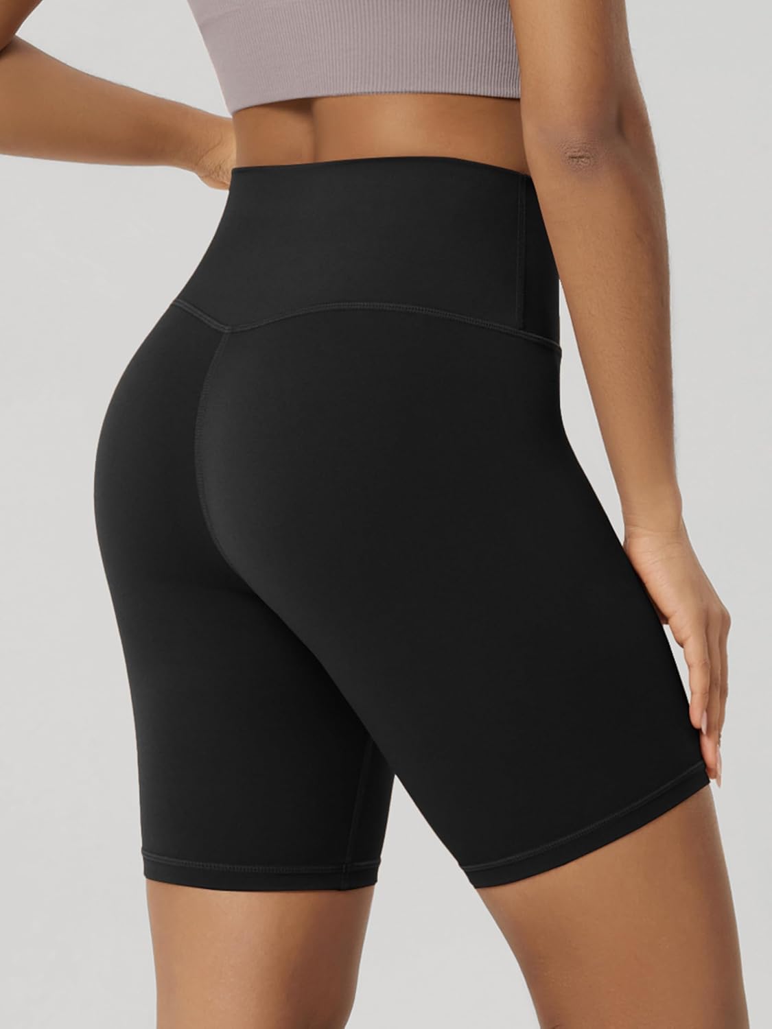 ODODOS Tummy Control Compression Shorts for Women, 4" / 6" / 8" / 10" High Waist Workout Biker Shorts with Inner Pocket - Image 2