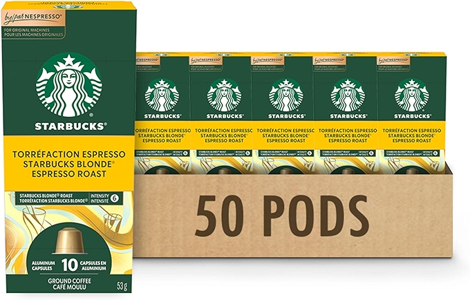 星巴克Nespresso浅焙浓缩咖啡胶囊