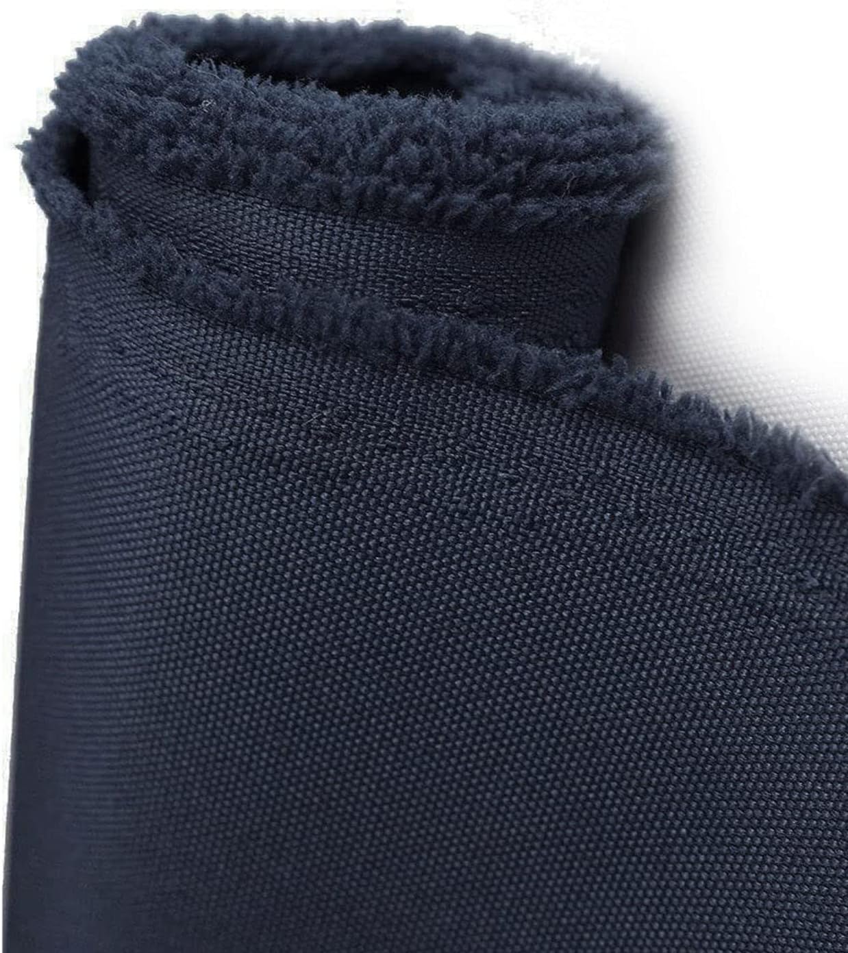 Foreate Waterproof Canvas Fabric by The Yard 600D Upholstery Fabric for Chairs 58" Wide Indoor Outdoor Water Resistant Canvas Polyester Material Sewing DIY Cloth, 3 Yards Navy Blue