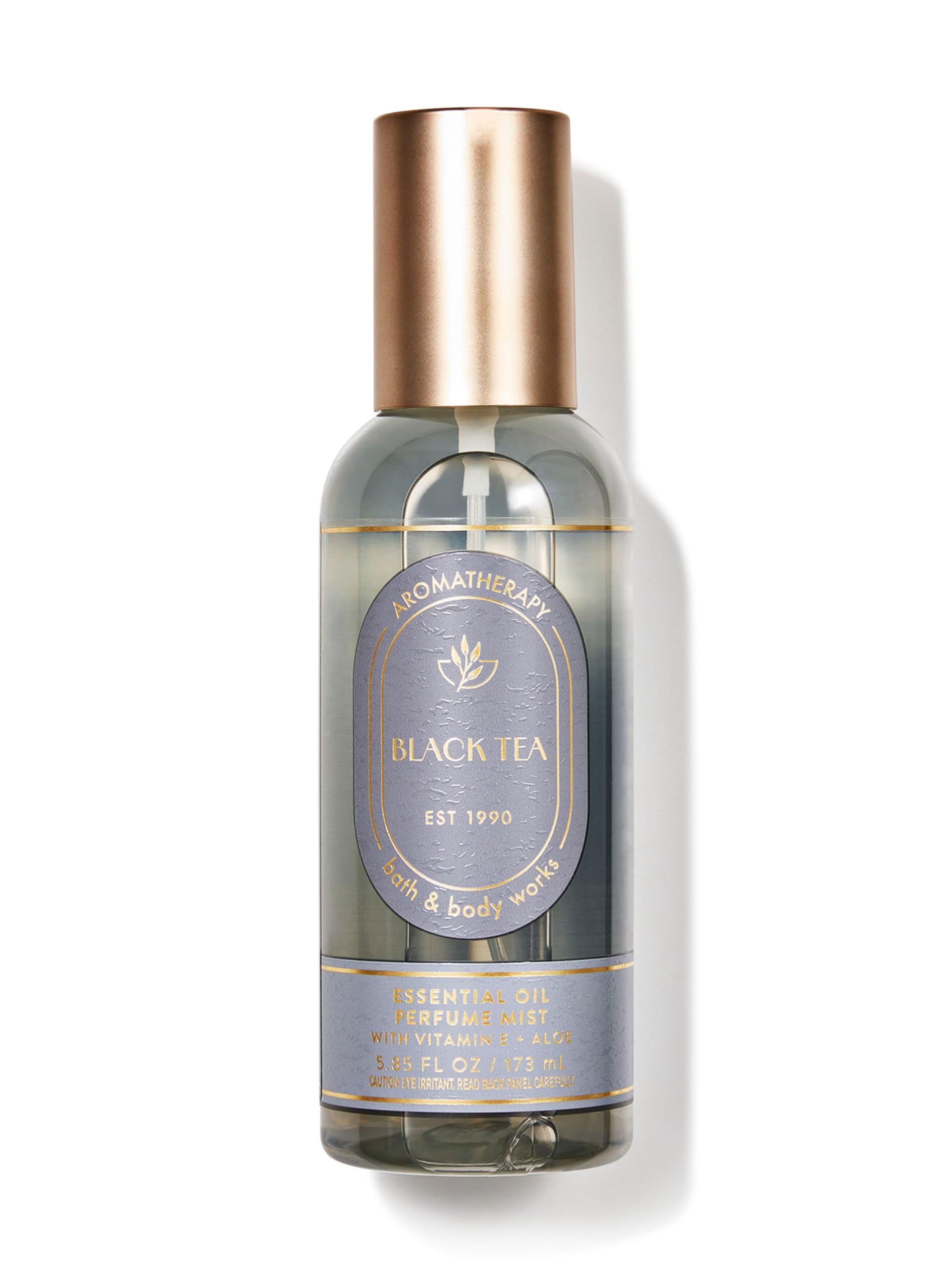 Bath & Body Works Black Tea Fine Fragrance Mist (Vitamin E + Aloe) | 173 ml / 5.85 fl oz | Gender - Unisex-image-43
