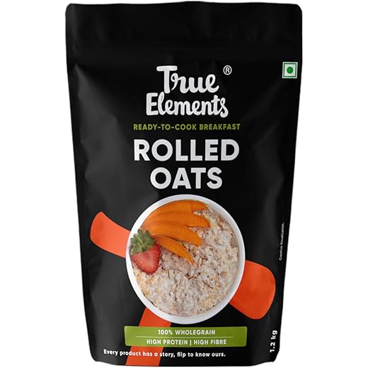 True Elements Rolled Oats 2 kg