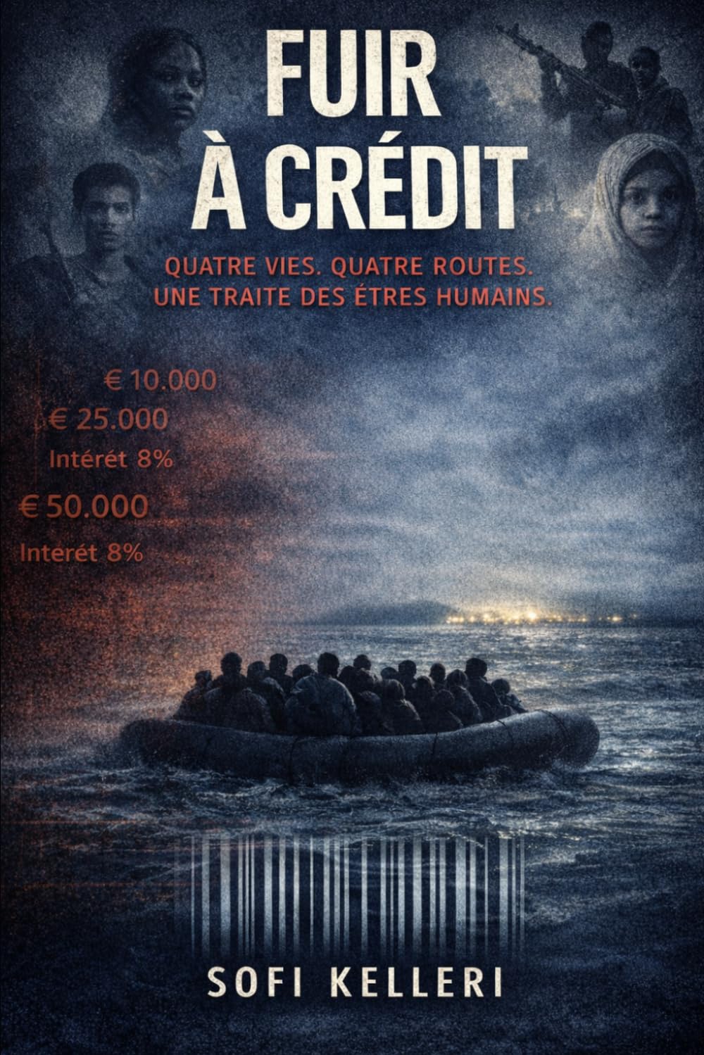 Fuir à Crédit: Quatre vies. Quatres routes. Une traite des êtres humains