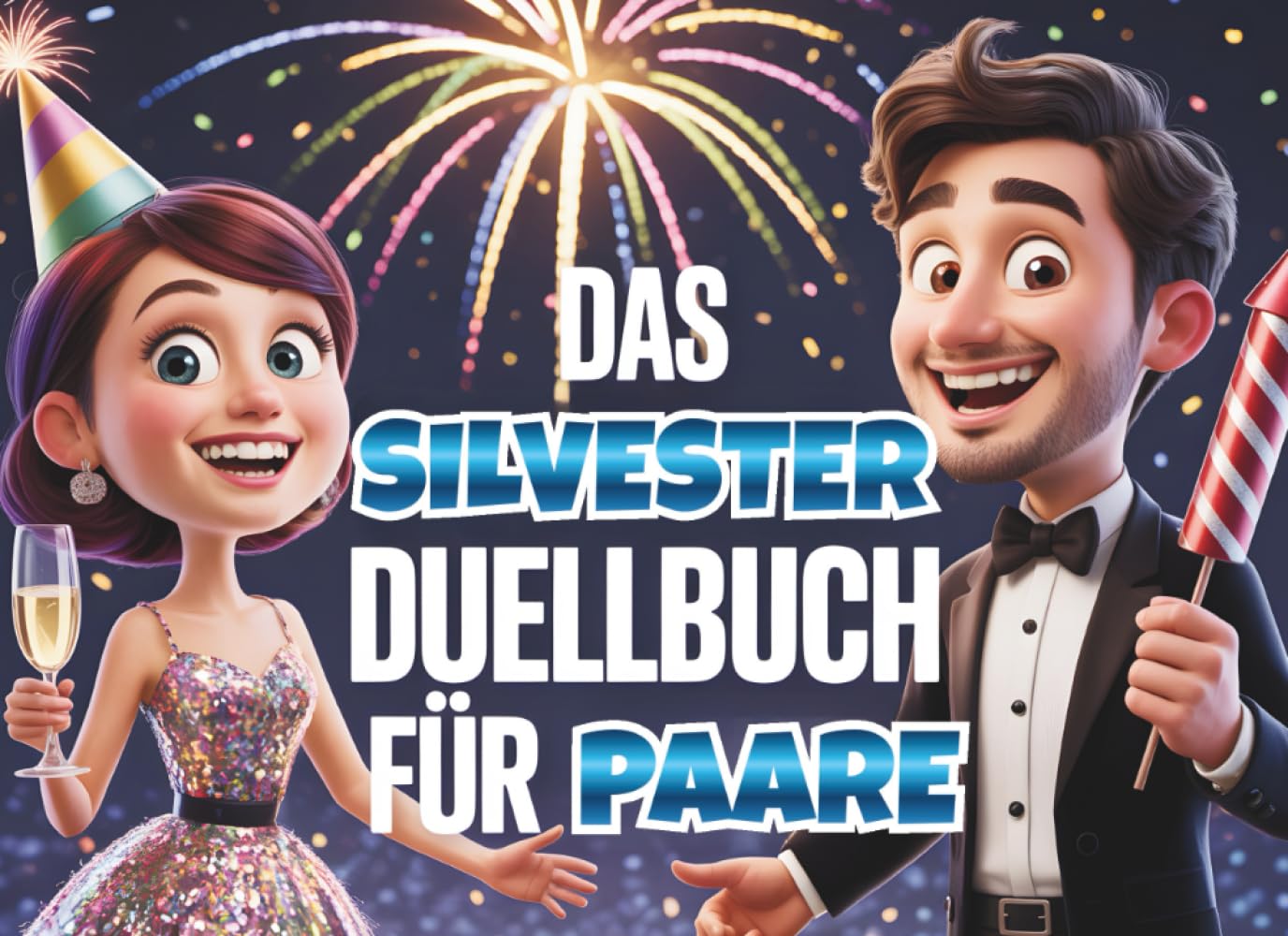 Das Silvester Duellbuch für Paare: Lustige 1 gegen 1 Spiele & Challenges für einen unvergesslichen Jahreswechsel zu zweit! Mehr Spaß und Nähe in eurer Beziehung & ein verliebter Start ins neue Jahr