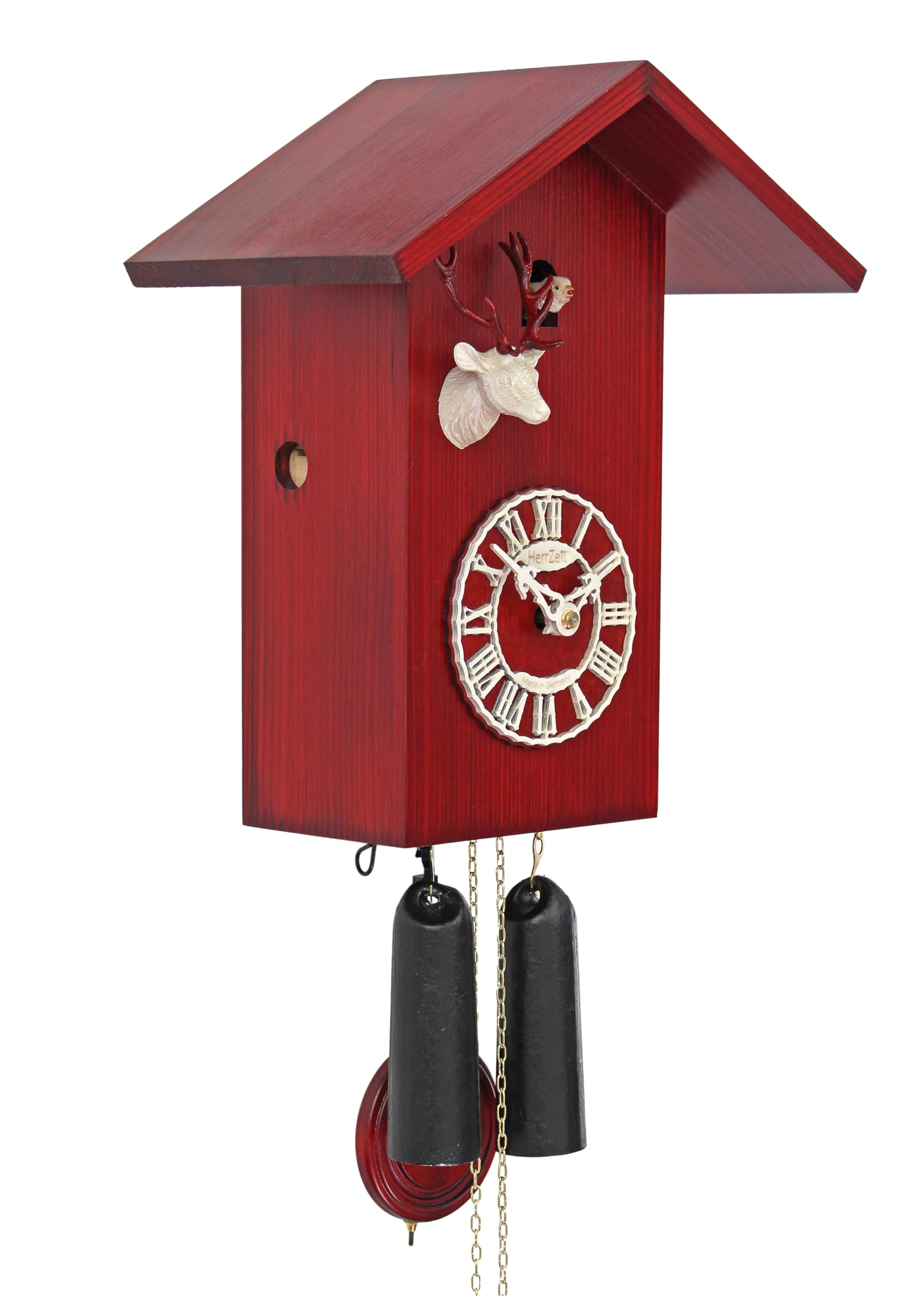 HerrZeit by Adolf Herr Cuckoo Clock - Art One - Magic Red