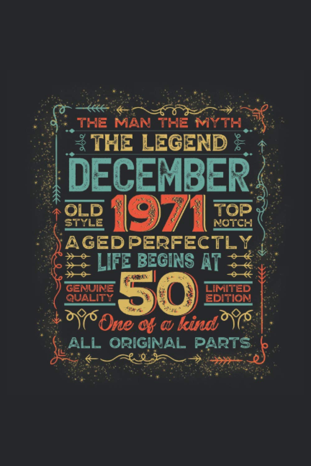 The man the myth the legend december 1971 aged perfectly life begins at 50