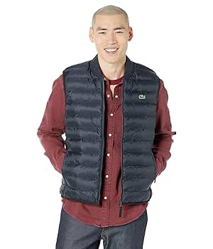 LACOSTE MENS ダウンベストUS M/L ネイビー 81xk4lP1v1L._SY350_QL65_.jpg