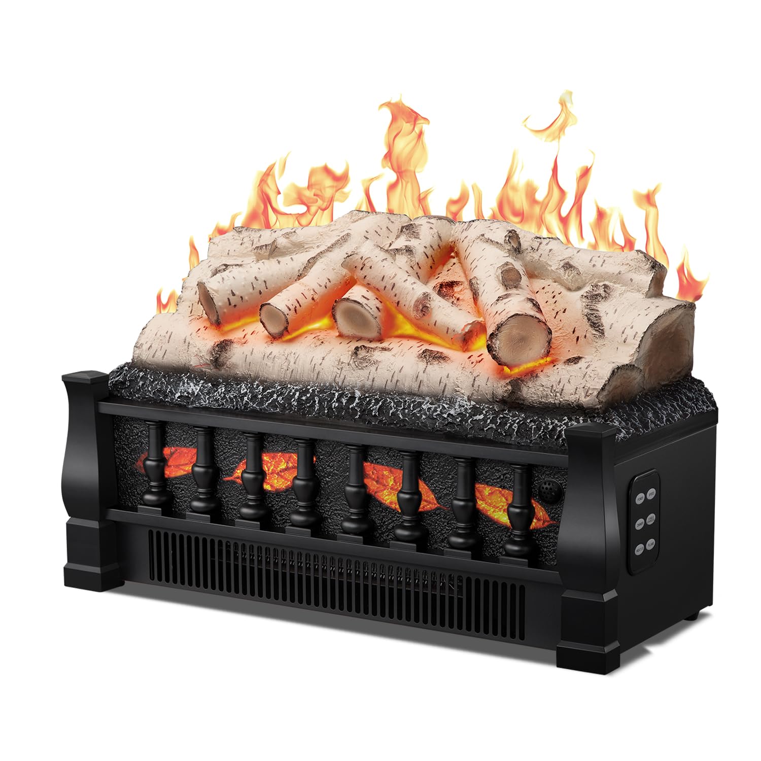 Havato Electric Fireplace Log Set Heater, 21