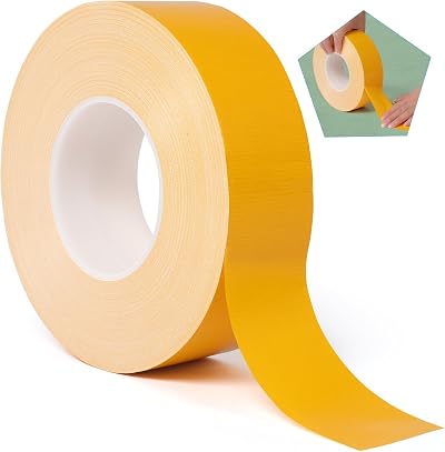 2in x 262ft Pickleball Court Tape,Temporary Marking,Yellow Non-Refl