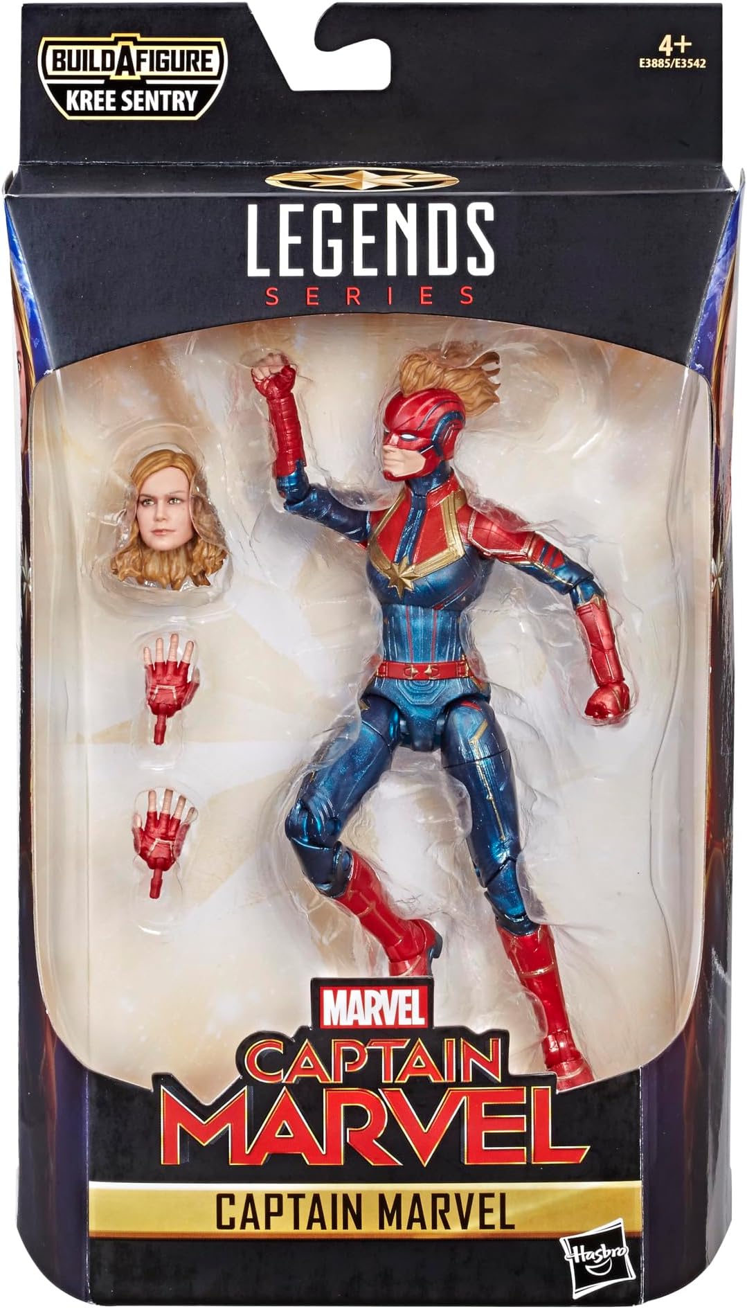 Marvel Captain Marvel 6-inch Legends Captain Marvel in Costume Figure