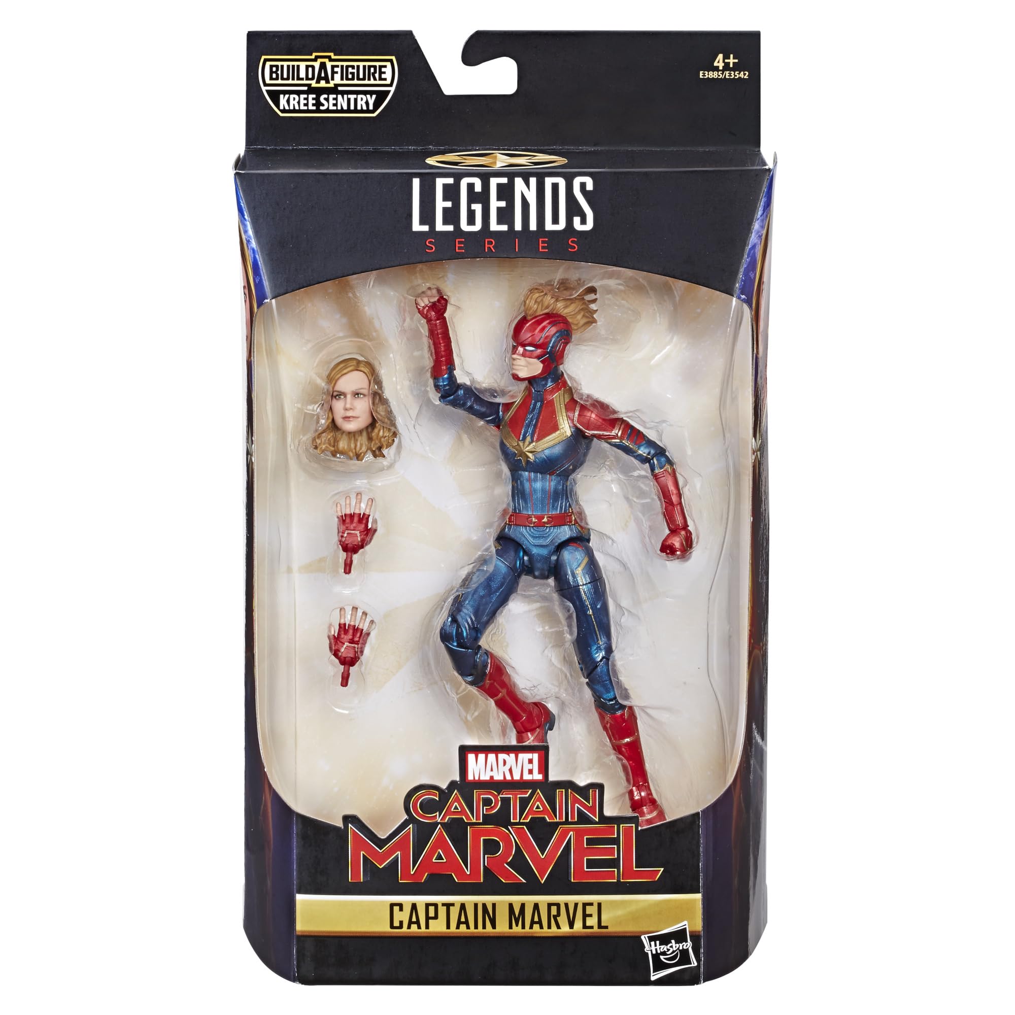 Marvel Captain Marvel 6-inch Legends Captain Marvel in Costume Figure