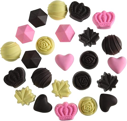 Borradores de chocolate para niños, 24 piezas 3D lindo rompecabezas de comida mini borrador de pasteles, divertidos borradores de mascotas para niñas