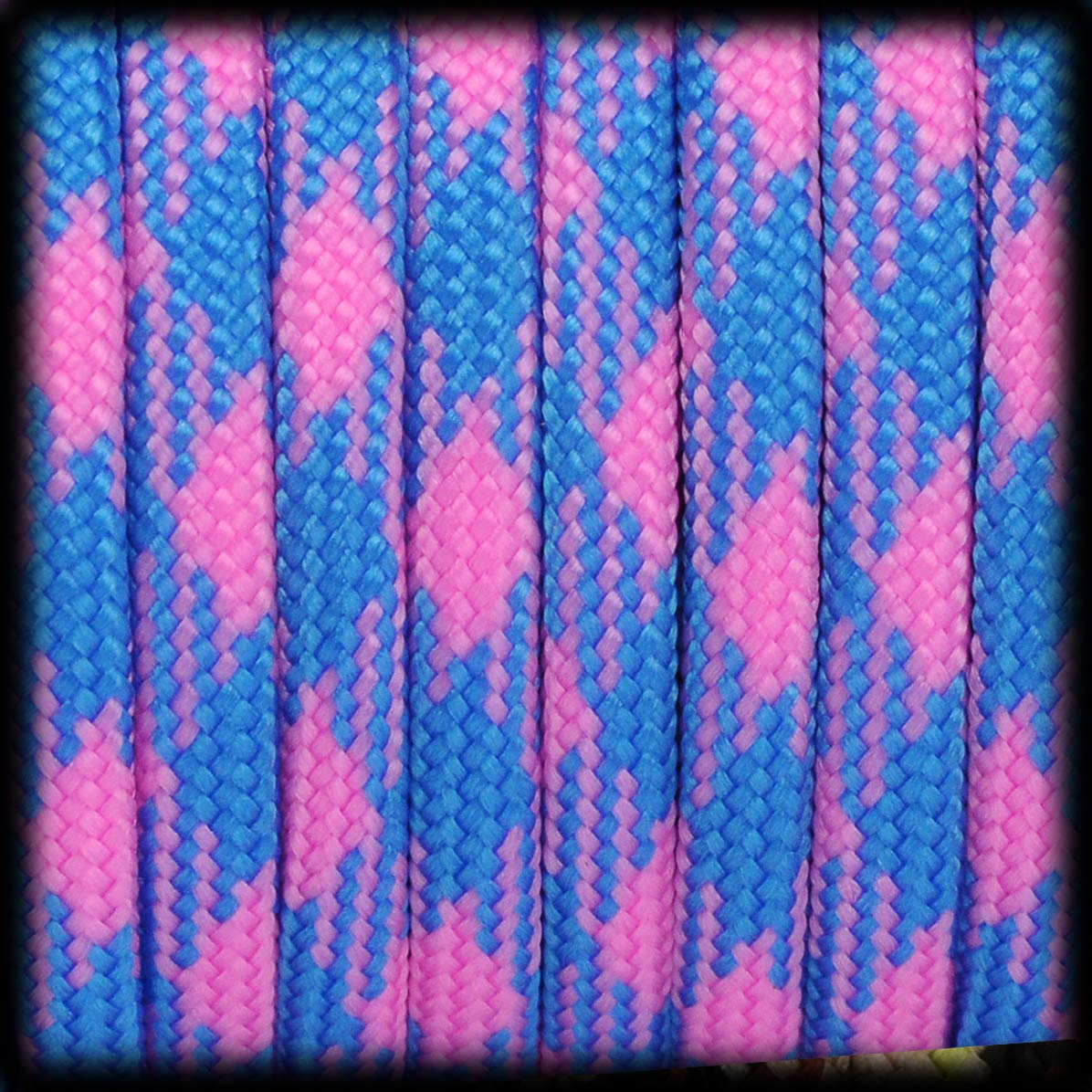 Ganzoo Paracord 550 Tipo 3 Cuerda 4 mm Negro Rojo, 30 m, 7 hebras internas, Funda Poliester/Nylon, Lavable y Ligera, para Pulseras, llaveros, Collar y Correa de Perro, Camping y Bricolaje — view 86