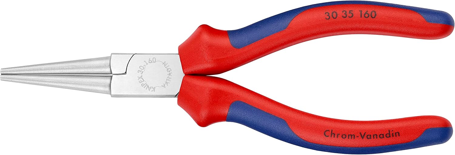 Knipex 30 35 160 Long Nose Pliers 6,3" with smooth gripping surfaces