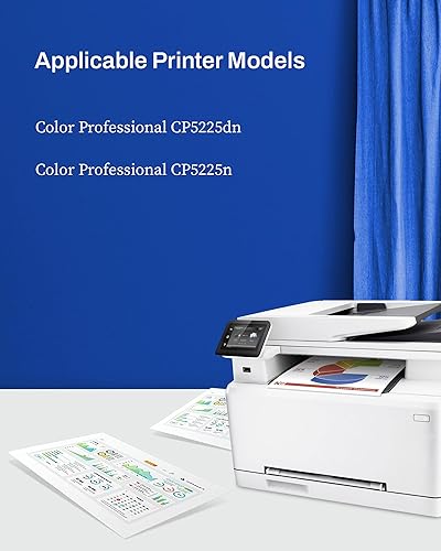 Miniatura 2 de LADE Catridge de tóner Laserjet remanufacturado para HP 307A (negro, amarillo, magenta y cian)