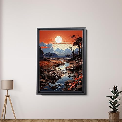 Miniatura 2 de Red Mesa, Archival Print of Landscape Prints of Red Mountain in Mesa, Arizona, Wall Art, Art Decor