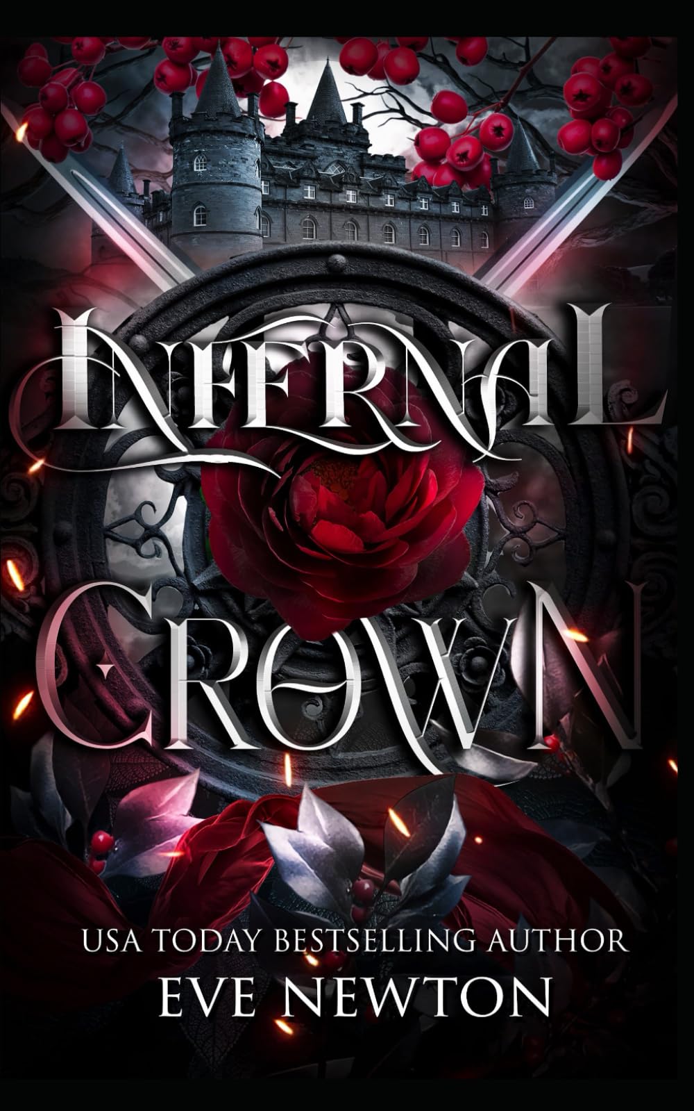 Infernal Crown: A Dark Paranormal Reverse Harem: 3 (Cursed Darkness (DarkHallow Academy))