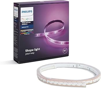 Amazon | Philips Hue White and Color Ambiance LightStrip Plus