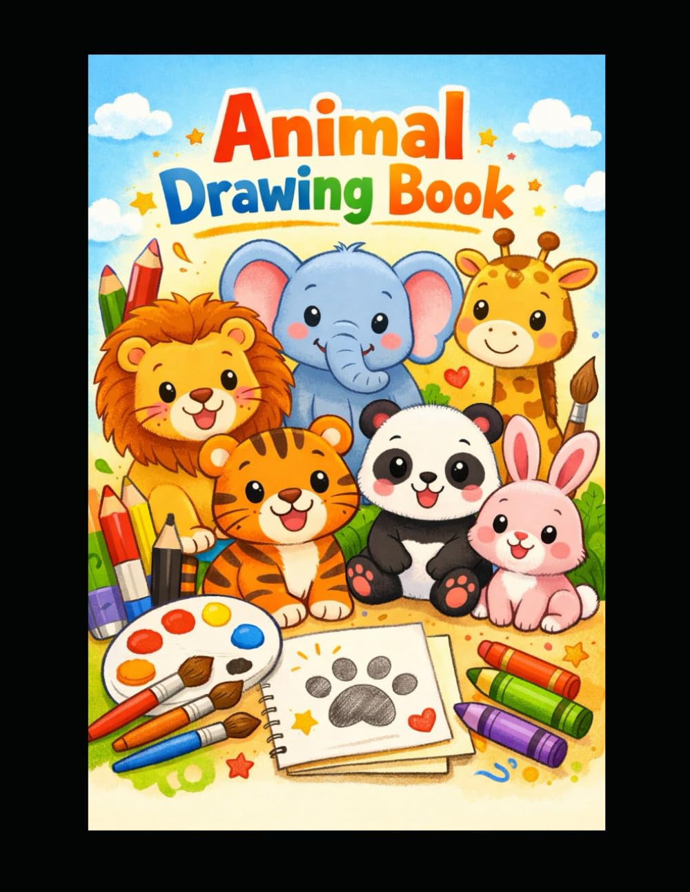Easy and Fun Animal Drawings for Children Ages 4–8