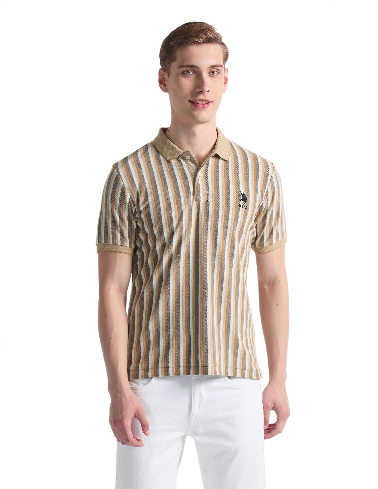 U.S. POLO ASSN.Men's Slim Fit Shirt