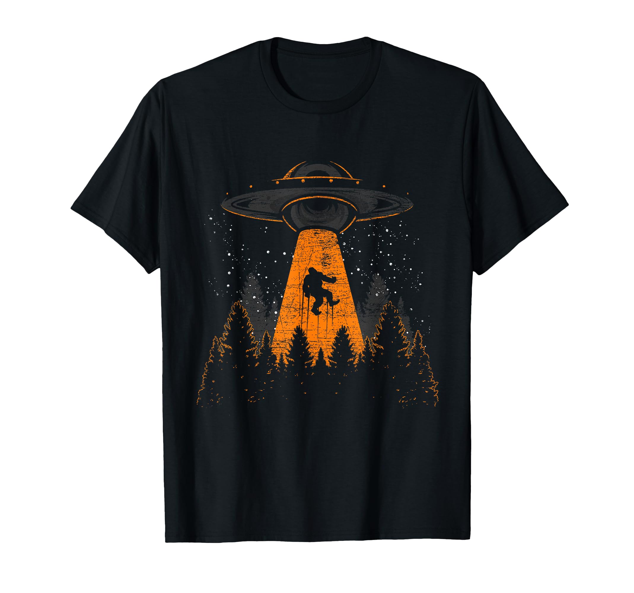 Science Fiction Kryptide Sasquatch Alien UFO Myth Bigfoot T-Shirt
