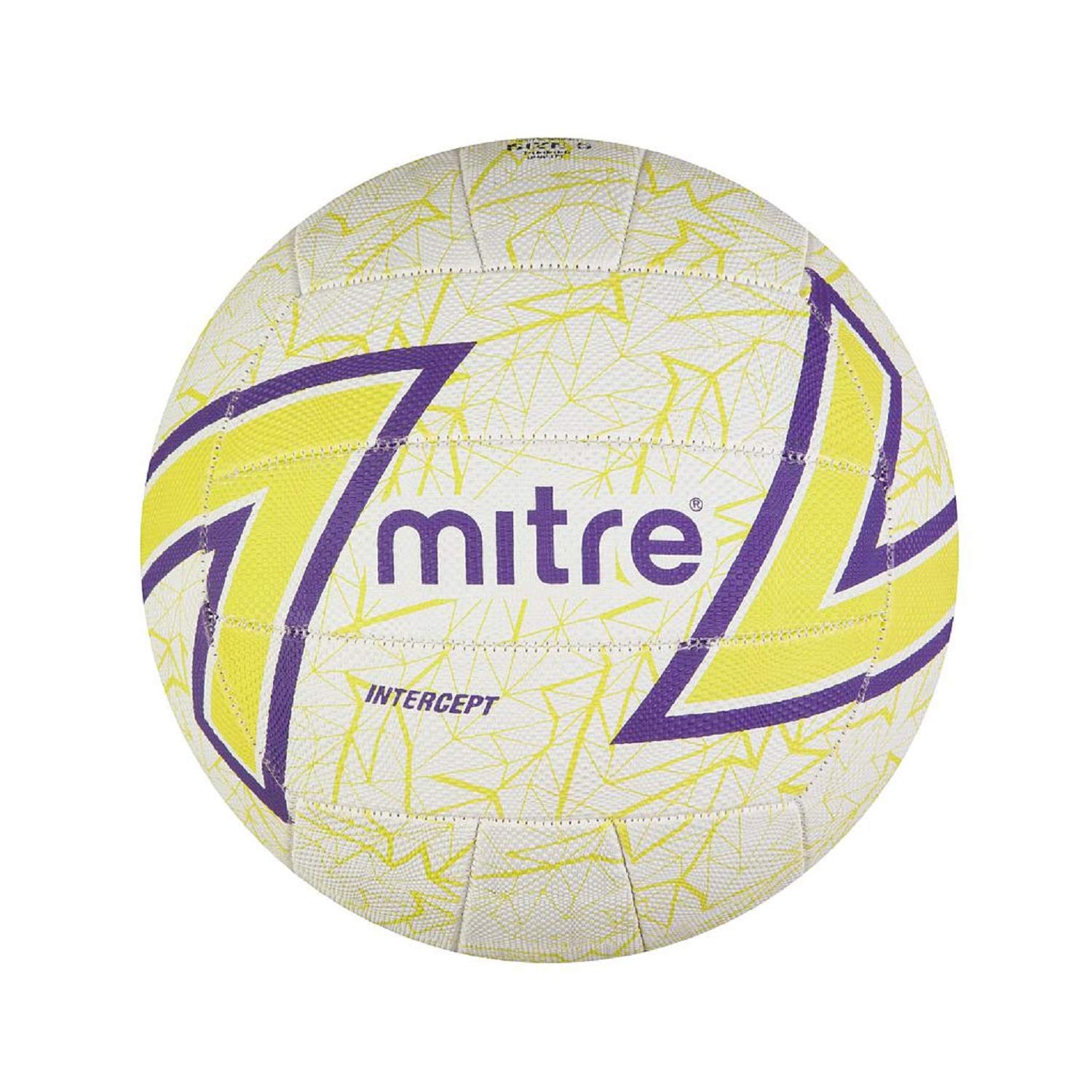 2021 Mitre Intercept 18 Panel Netball (Size 4)