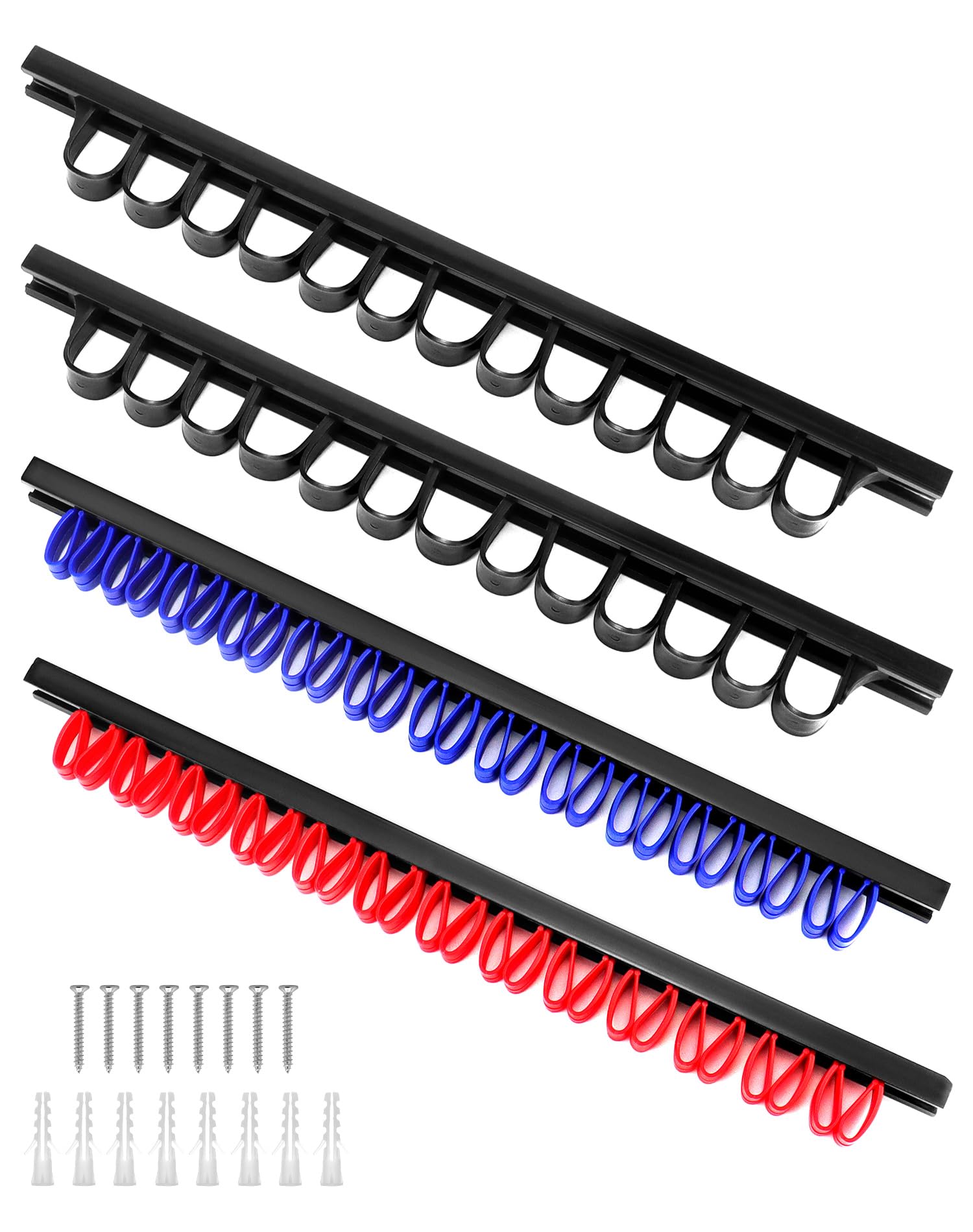 Ganci Da Parete In Acciaio Gedotec - 4 Pezzi, Portata 30kg, Per Casa E Garage - Foto 2