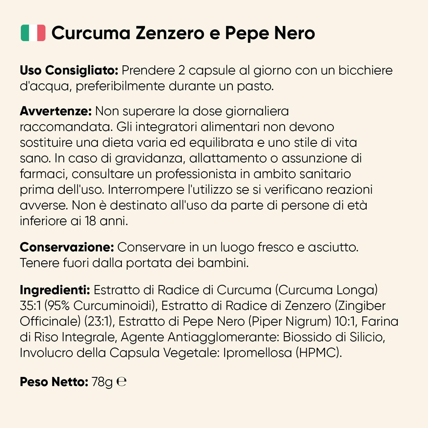 Curcuma Piperina Zenzero Integratore, 3200mg per Dose, 120 Curcuma Capsule Vegane con Pepe Nero (Piper Nigrum) e Zenzero (Zingiber Officinale), Senza Magnesio Stearato e OGM, Prodotto nel Regno Unito