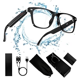 Smart Glasses Listenable Songs Wireless Headphone Sunglasses Shades for Women Men 3in1 Smart Sunglasses that Play Music Full