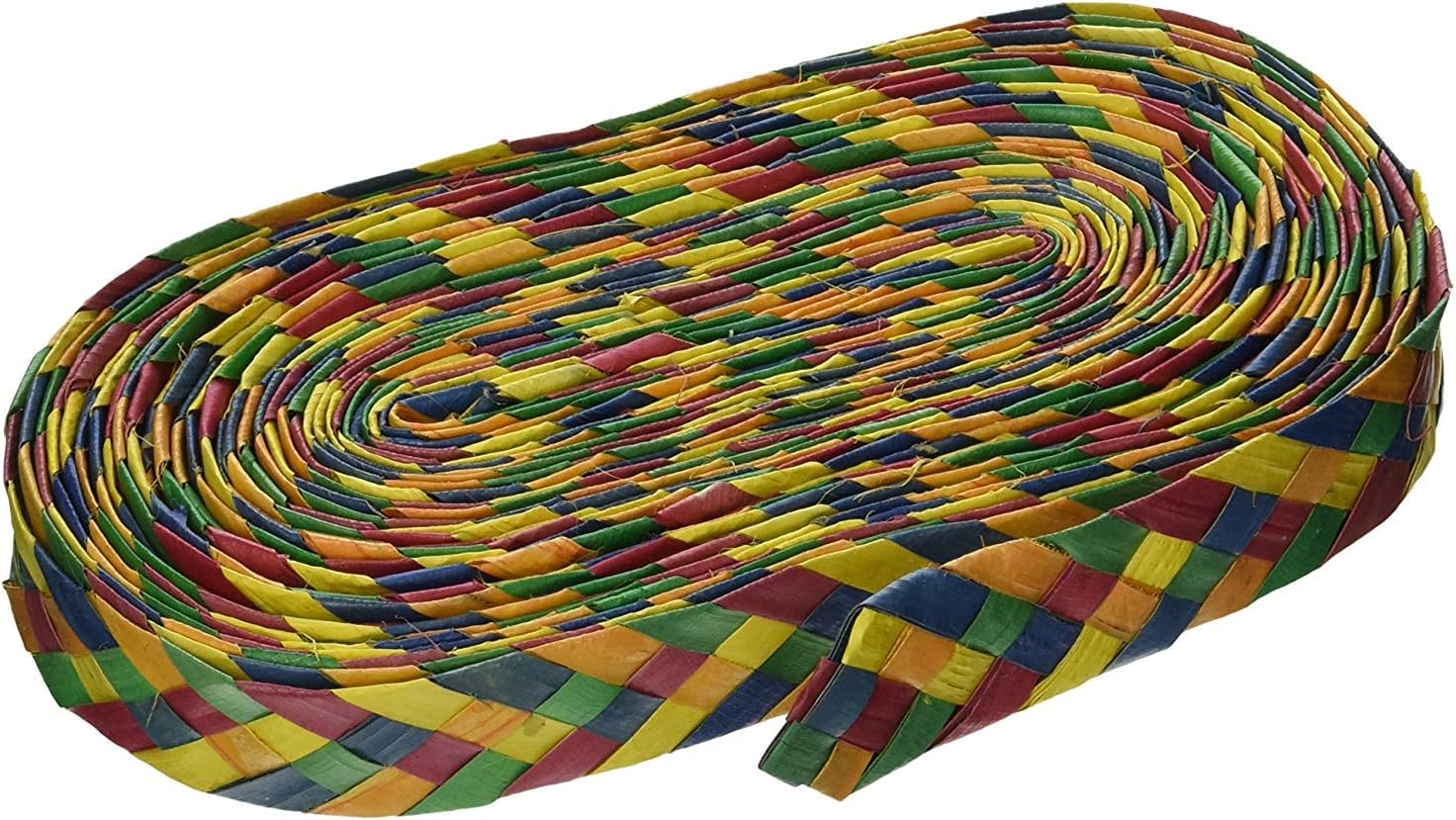 Planet PleasuresRainbow Shredders Straight Ribbon Bird Toy, 30' L by 1" W