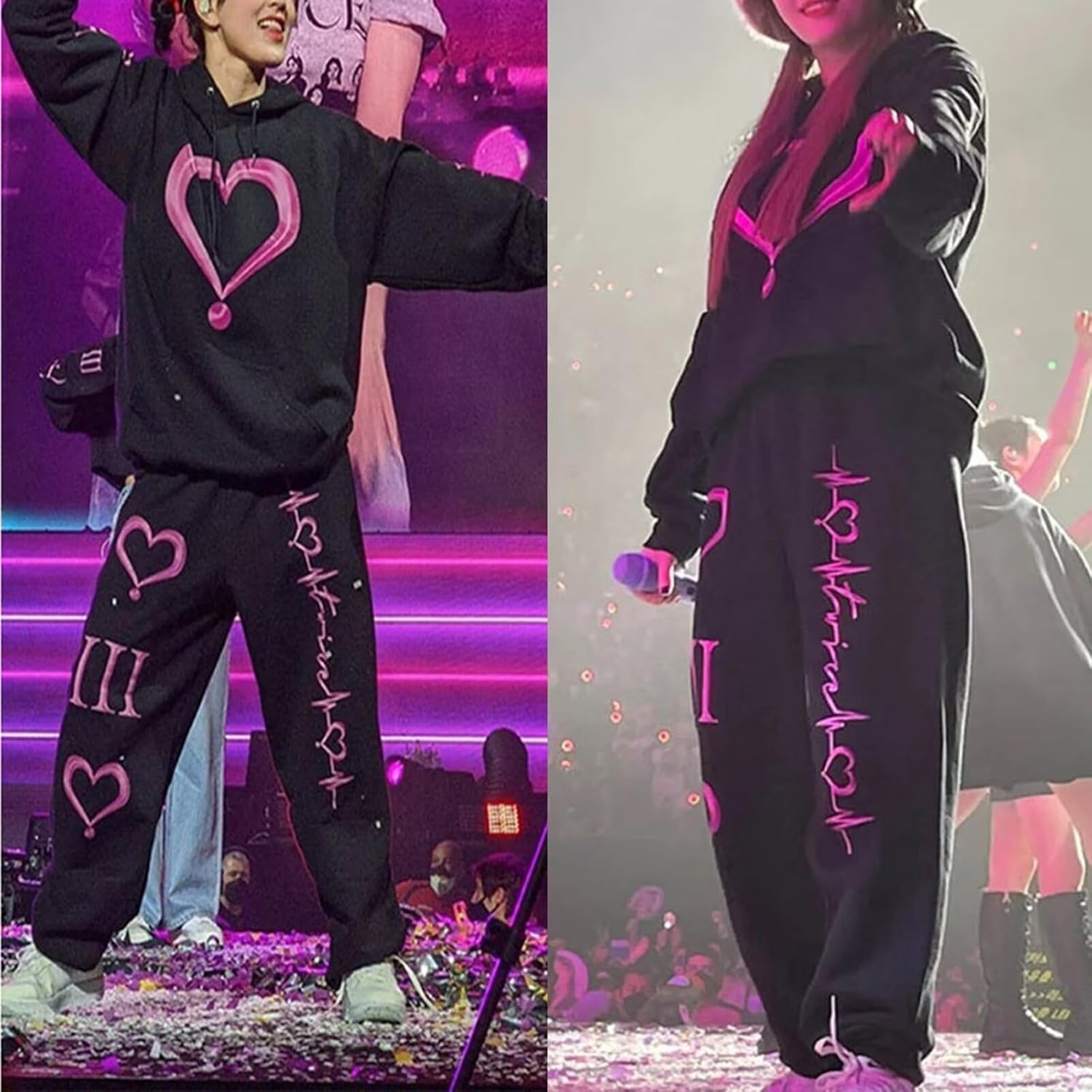 YJYP Kpop Twice 4th World Tour Merch Hoodie Pant Set Dahyun