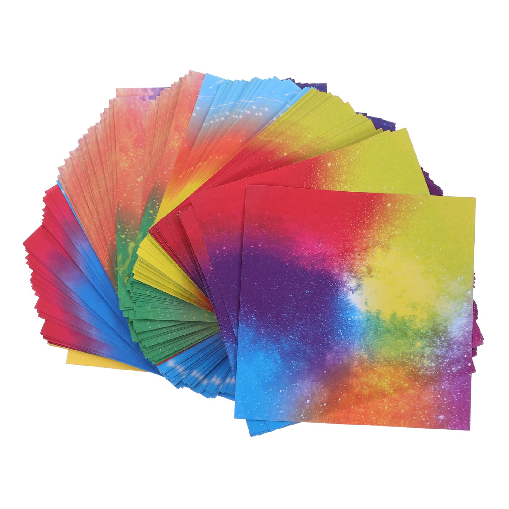 400 Fogli Di Carta Colorata Per Origami – Quadrati Con Gradiente, Ideale Per Fai Da Te, Scrapbook E Regali - 2
