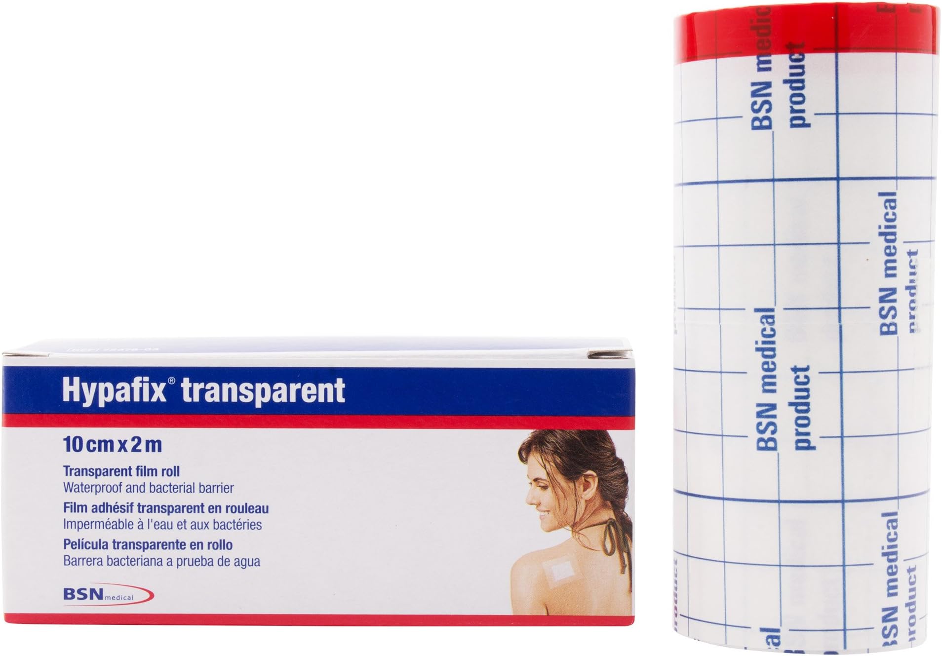 Hypafix Transparent Film Dressing Roll - Waterproof (4" X 2 1/4 yd roll) # 72378-03