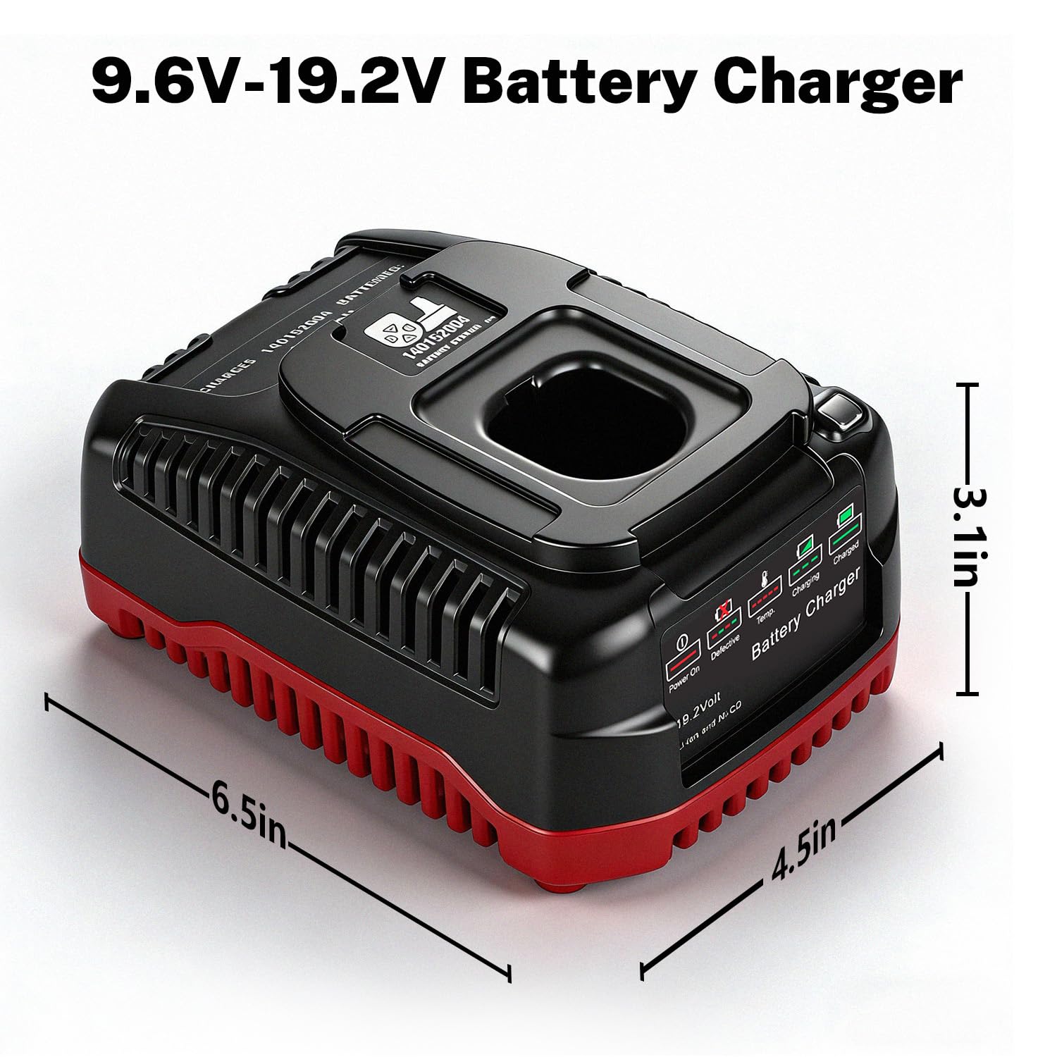 Choerinton Chargeur rapide pour batteries Craftsman 9,6 V à 19,2 V C3, charge rapide compatible avec 11375 11376 130279005 130279003 1323903 PP2011 PP2020 PP2025 PP2030, Ni-Cd et lithium