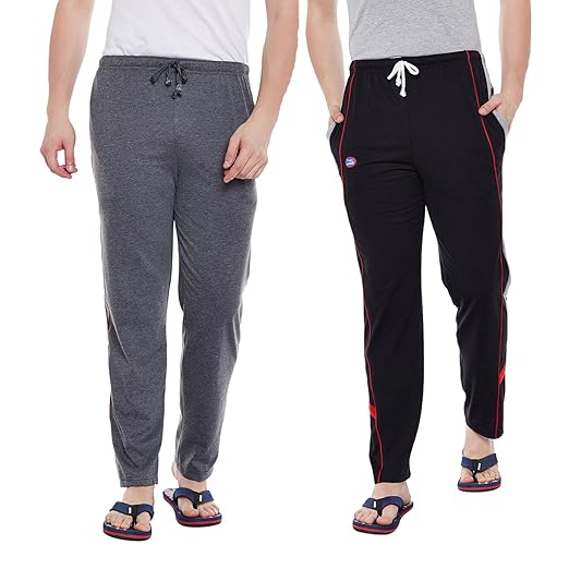 Men's Regular Fit Cotton Trackpants